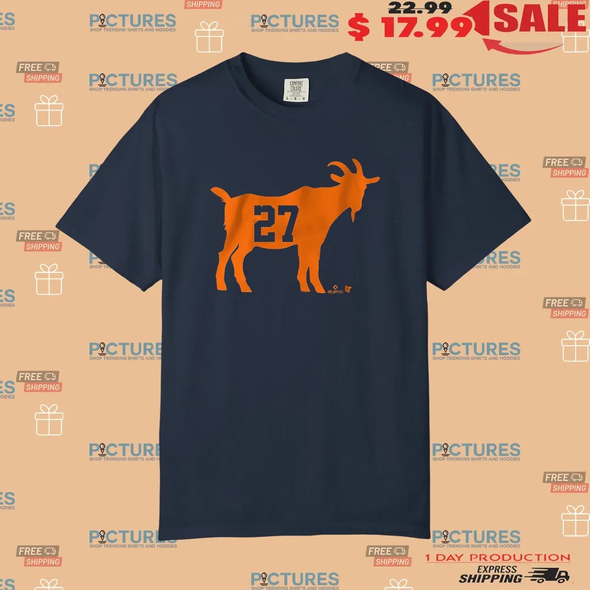 Jose Altuve Houston Astros Baseball GOAT 27 T Shirt