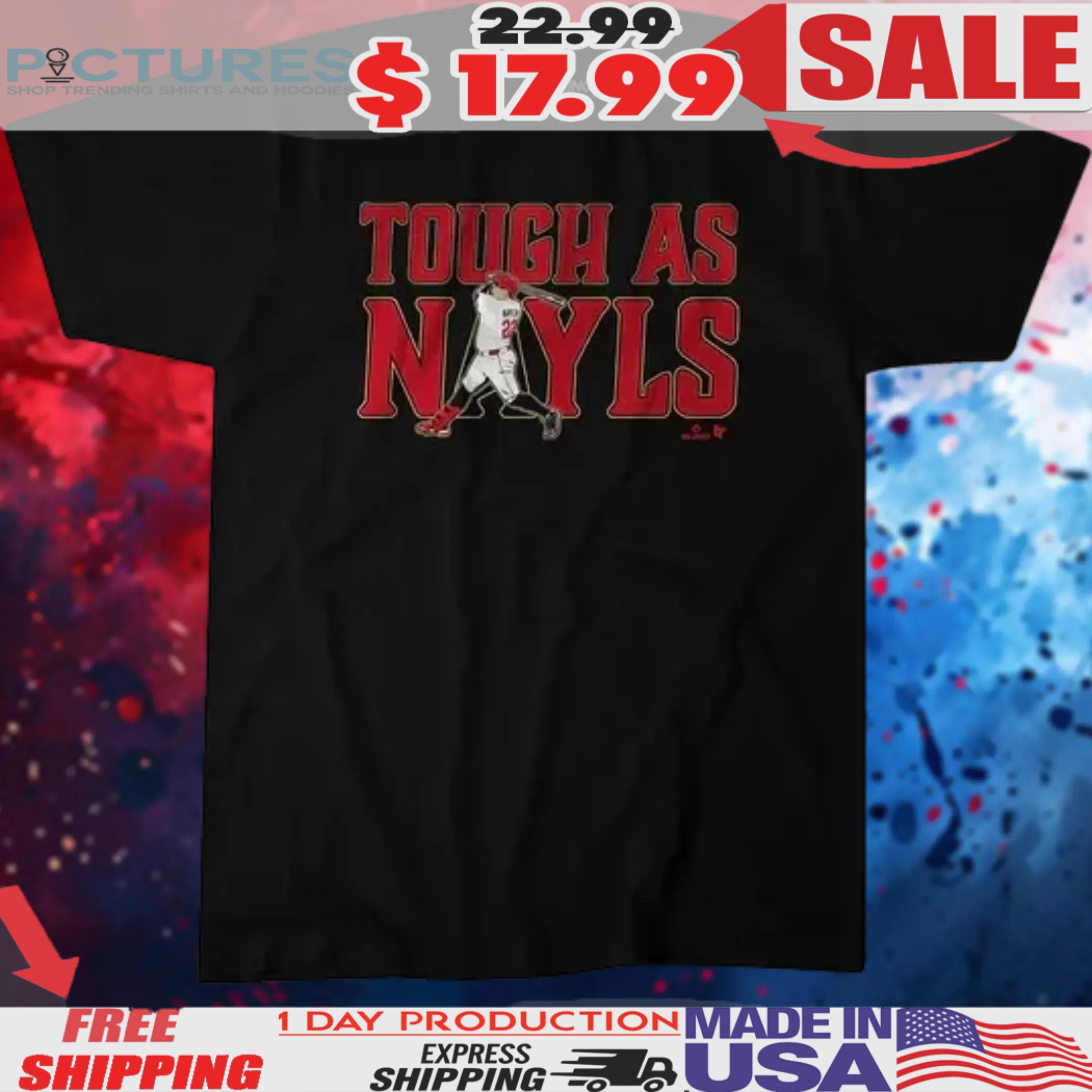 Josh Naylor Tough As Nayls Shirt