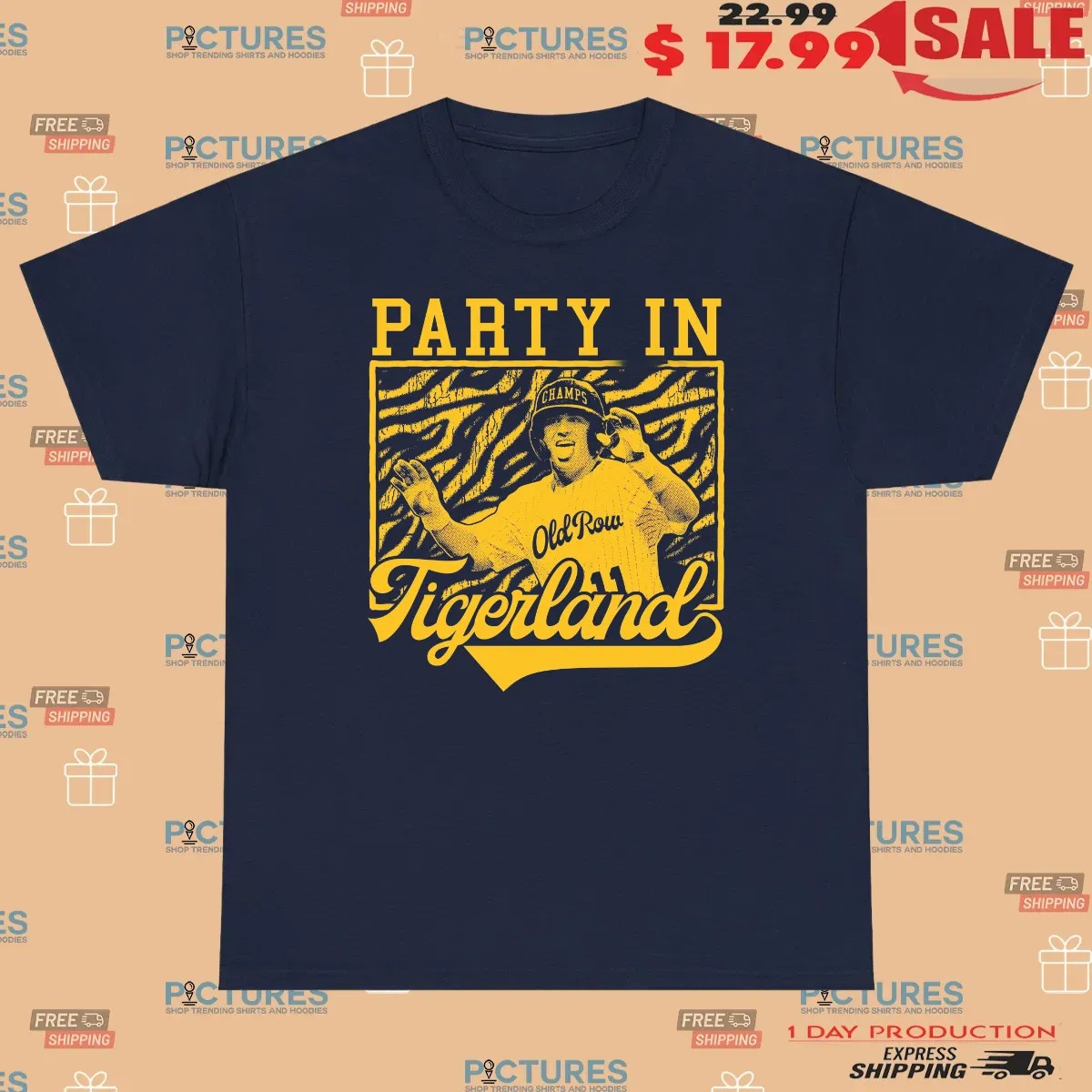Josh Pearson Party In Tigerland Graphic T Shirt