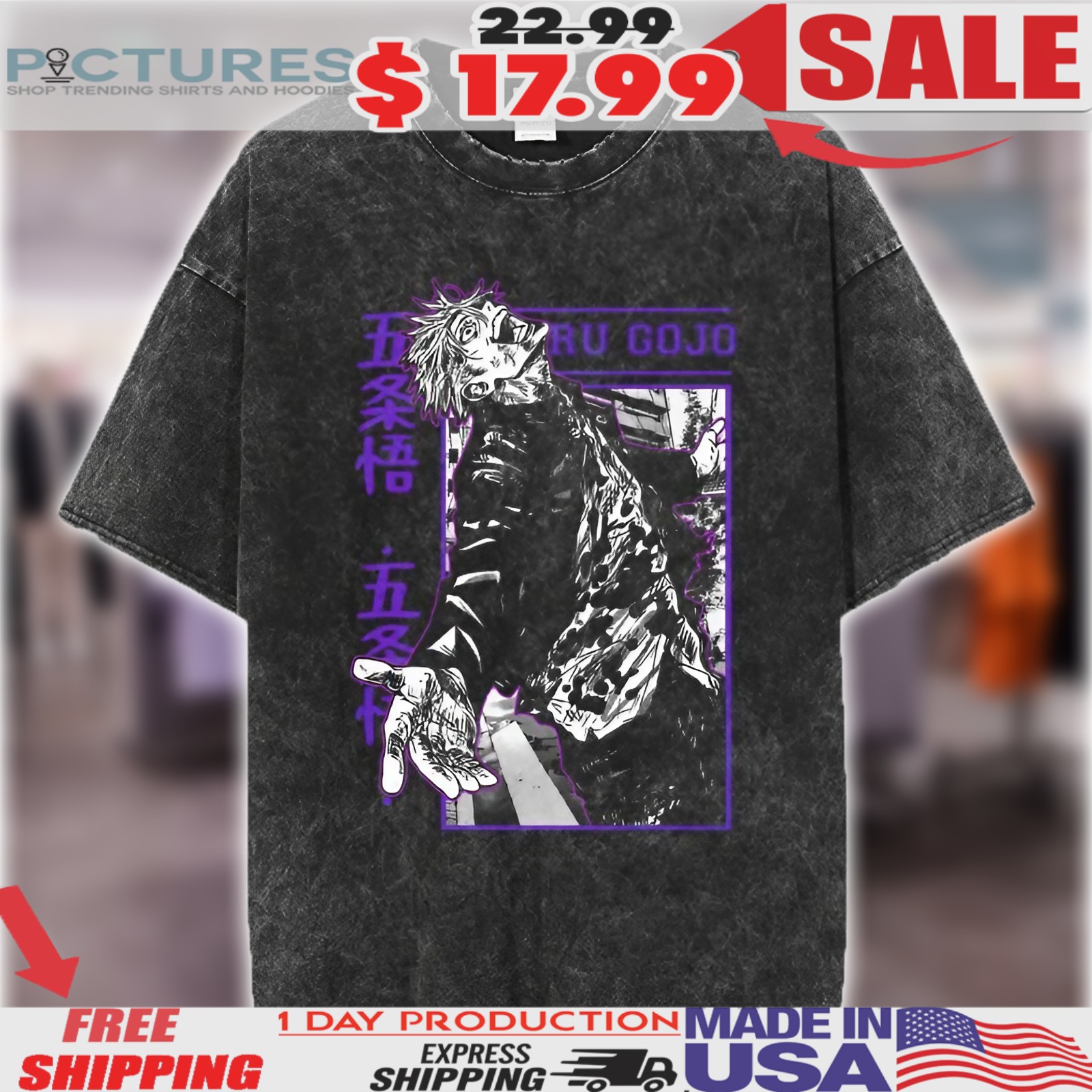 Jujutsu Kaisen Gojo Satoru Shirt