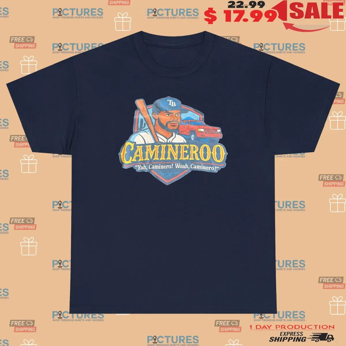 Junior Caminero Yah Caminero Woah Caminero T Shirt 2 Junior Caminero Yah Caminero Woah Caminero T Shirt