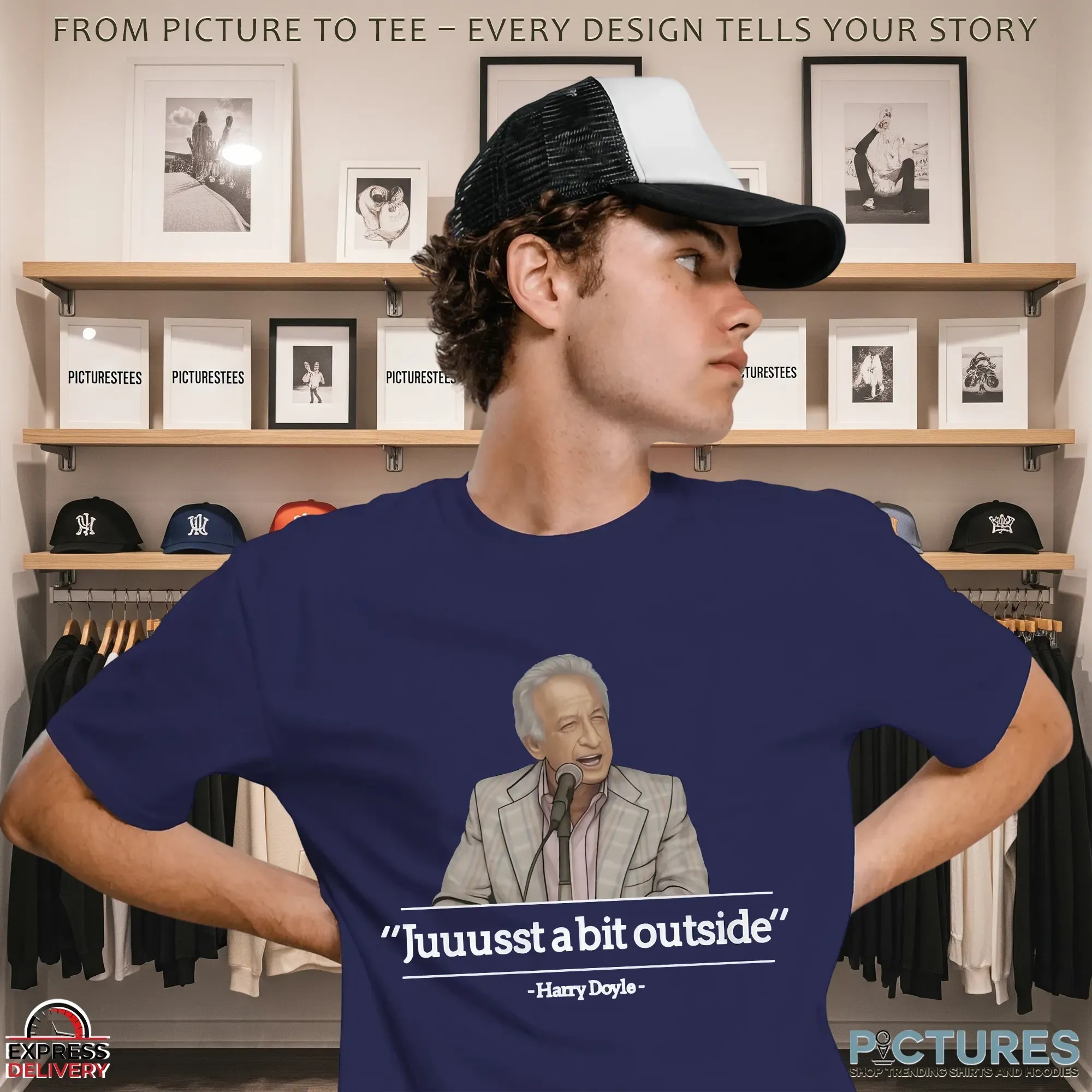 Juuust A Bit Outside Harry Doyle Meme T Shirt