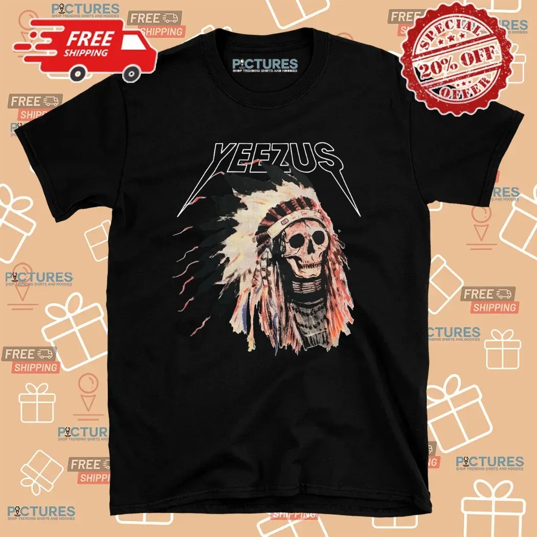 Kanye West Yeezus Tour Wes Lang Reaper T Shirt