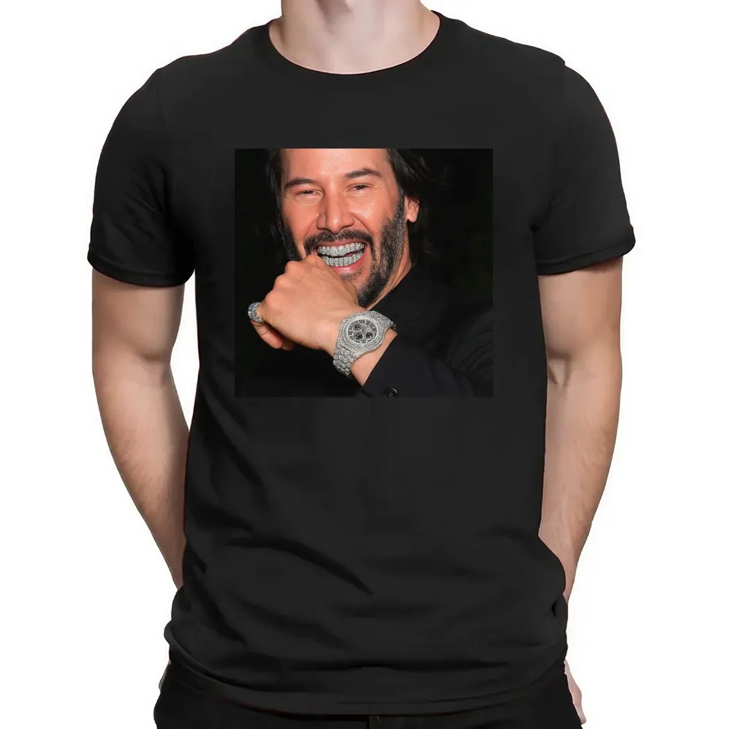 Keanu Reeves Bust Down T Shirt