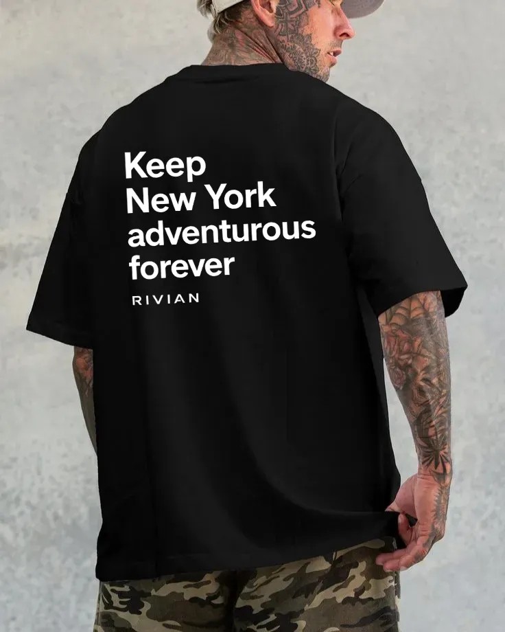 Keep New York Adventurous Forever T Shirt