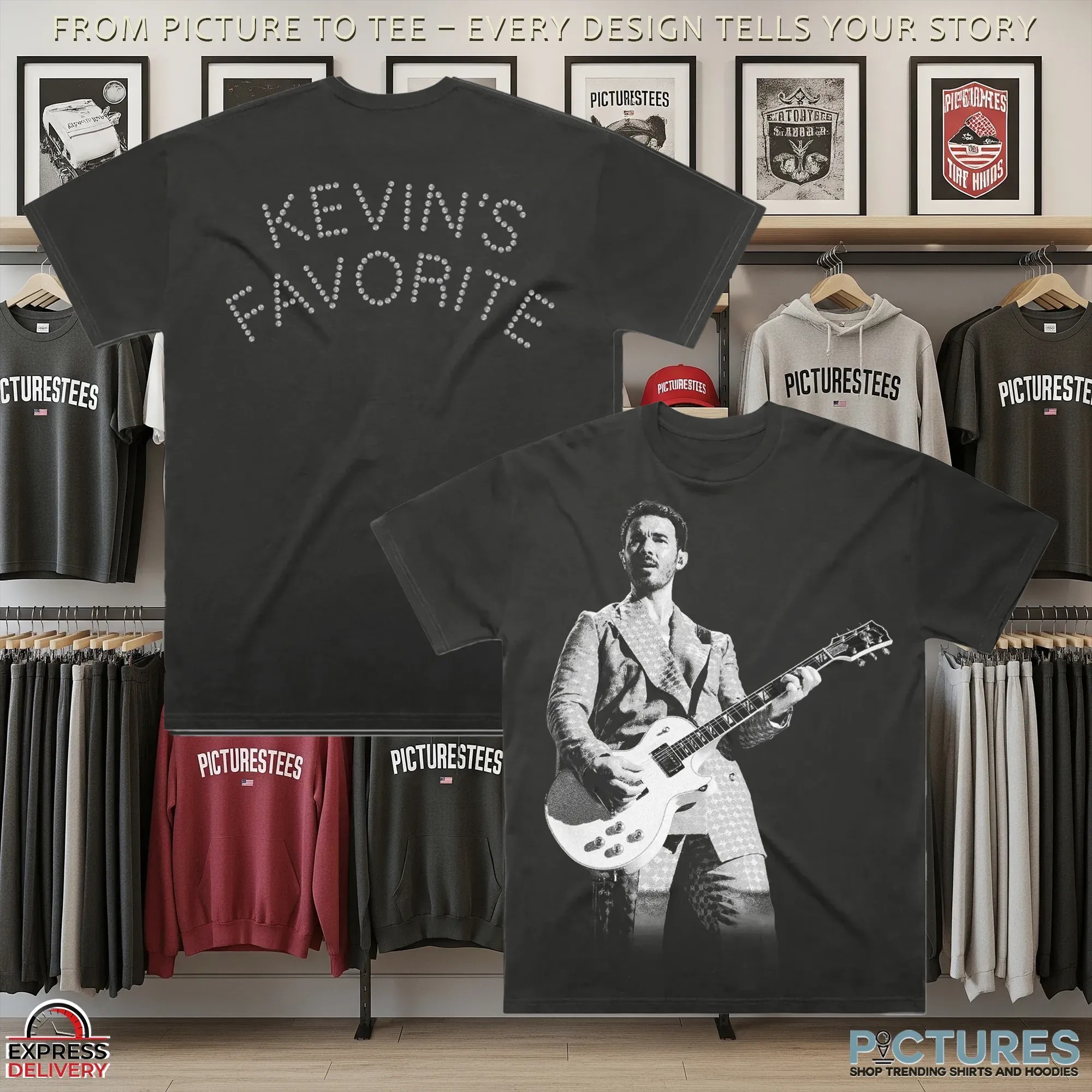 Kevin's Favorite Jonas Borthers T Shirt