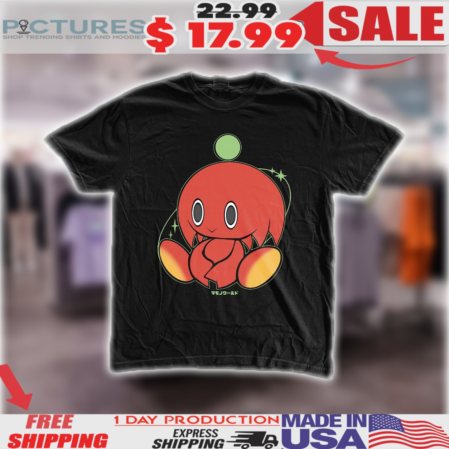 Knuckles Chao Sonic The Hedgehog Shirt