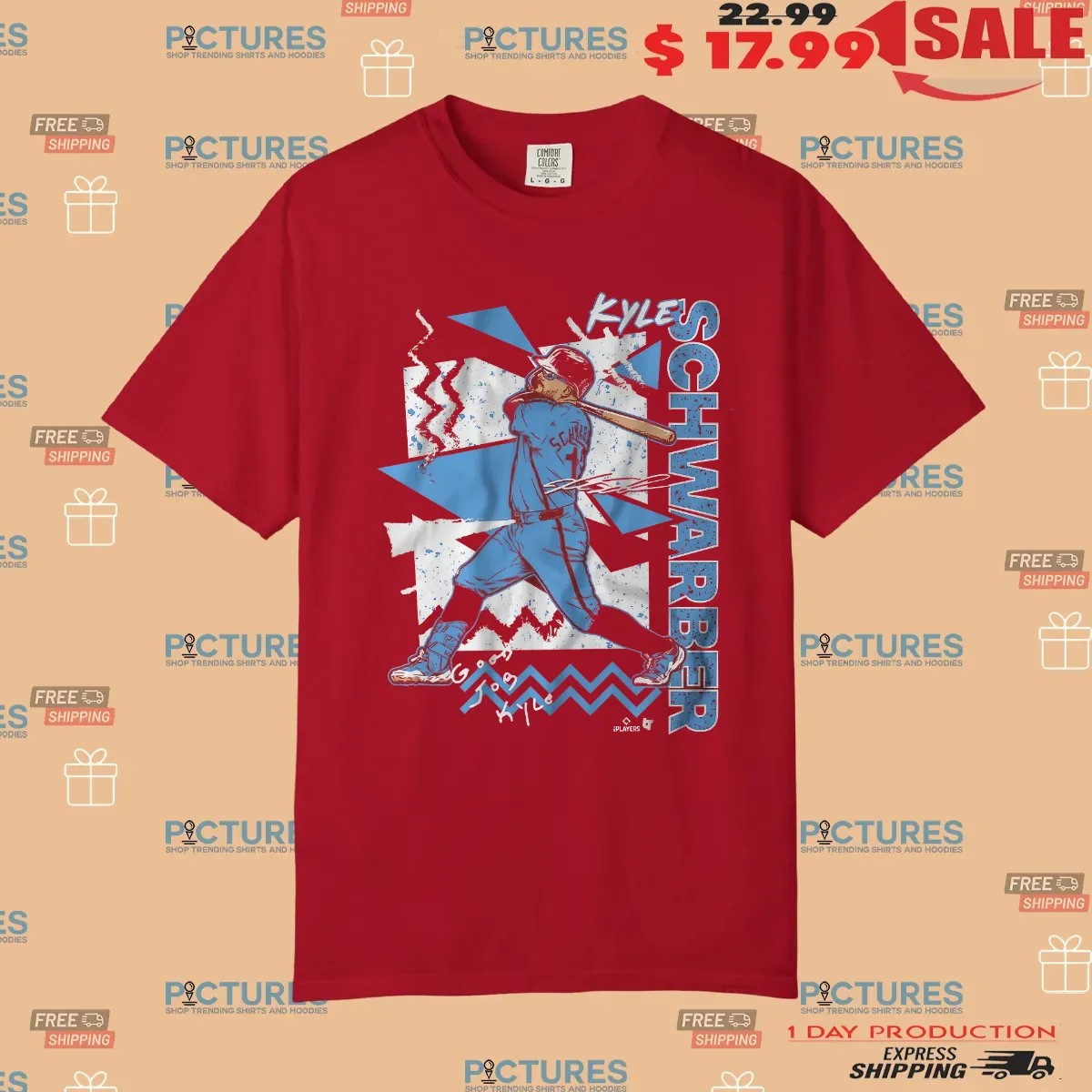 Kyle Schwarber Philadelphia Phillies Baseball 90s Style T Shirt