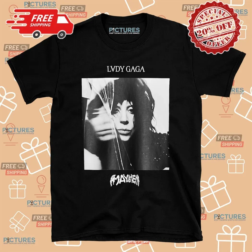 Lady Gaga Mayhem Faded Effect T Shirt