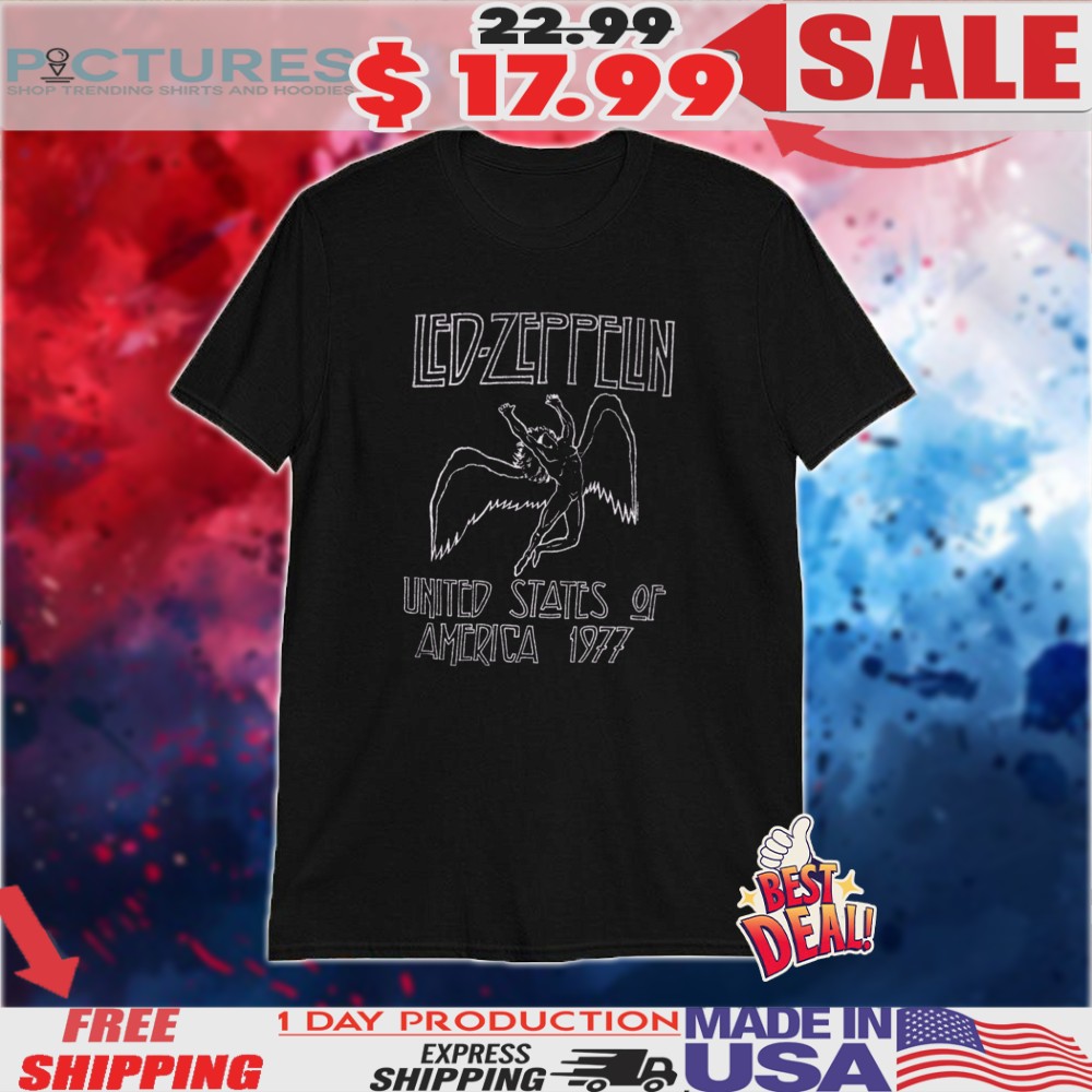 Led Zeppelin Us Tour Icarus Shirt
