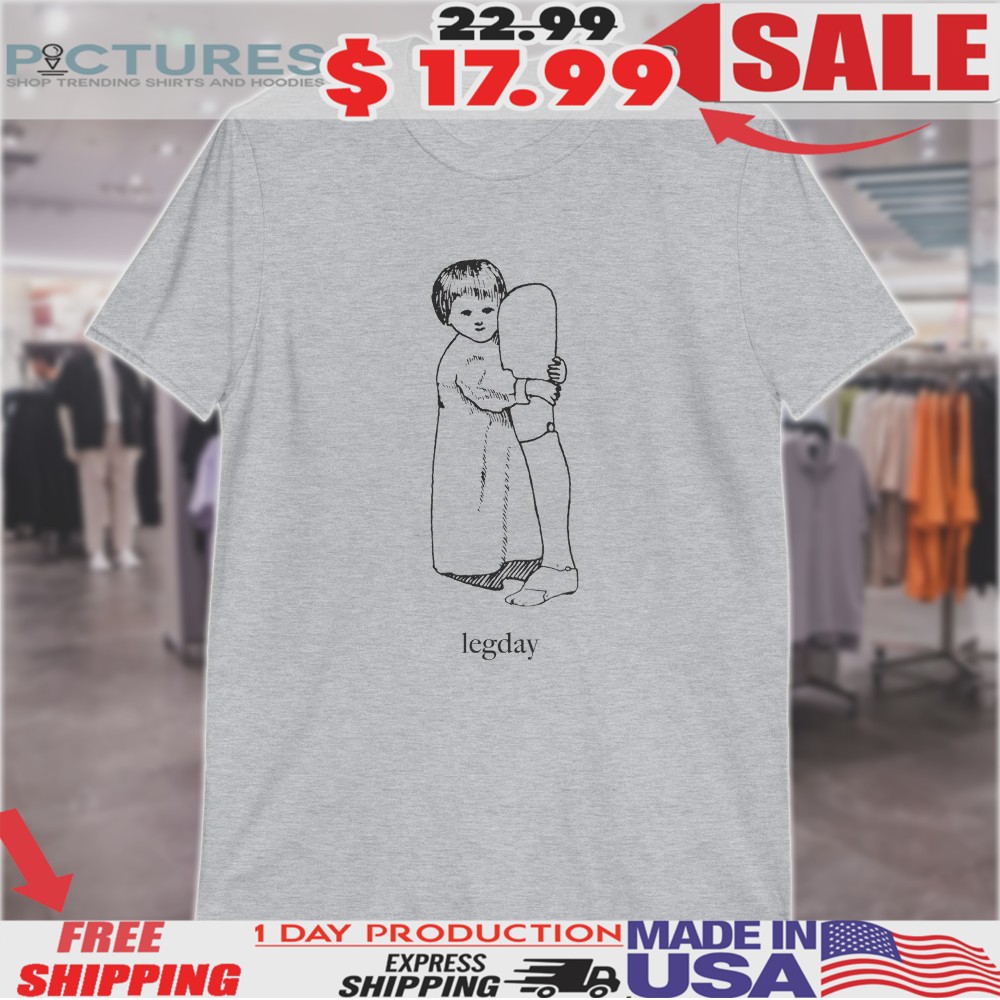 Leg Day Horror Graphic Shirt