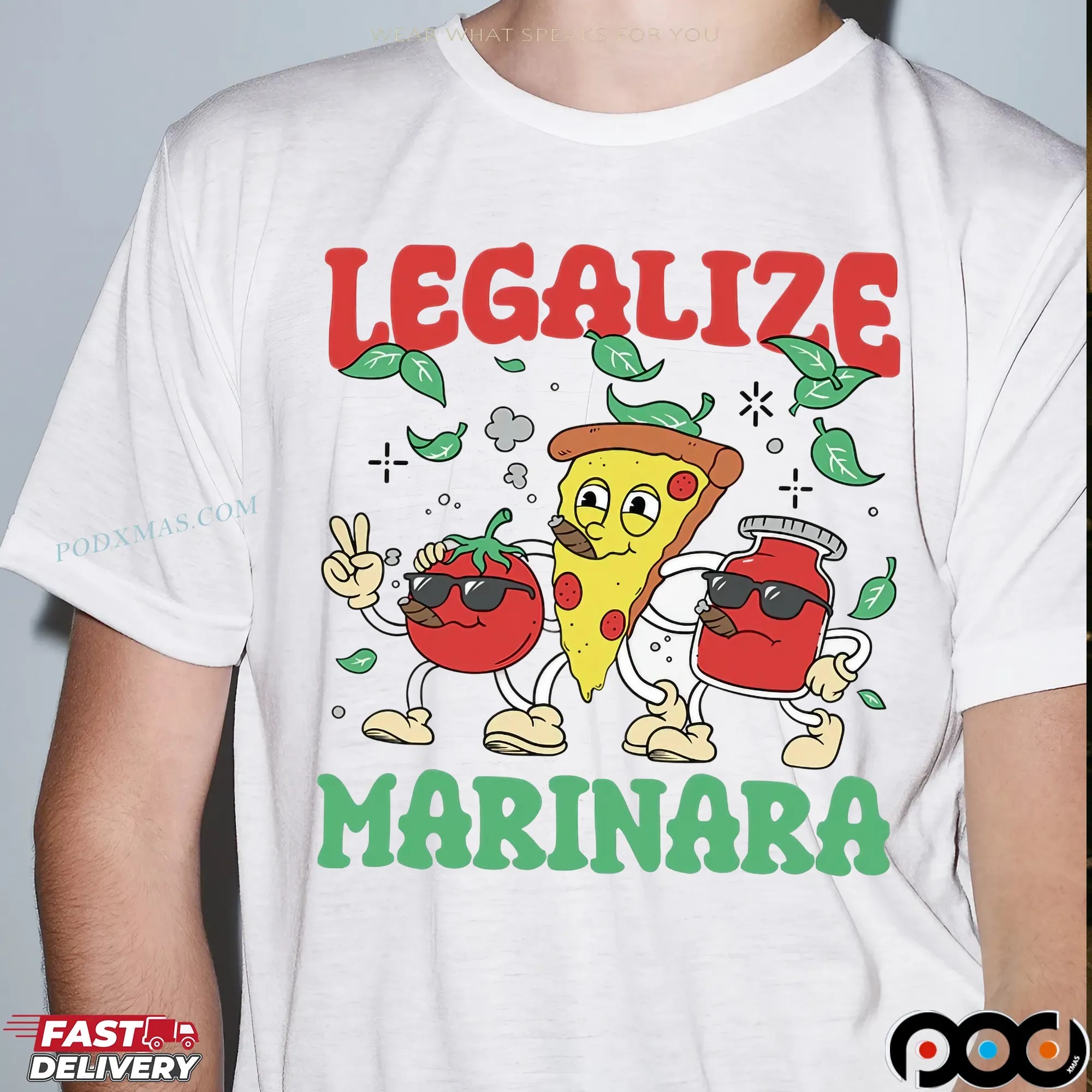 Legalize Marinara Pizza Tomato Smoking T Shirt 9 Legalize Marinara Pizza Tomato Smoking T Shirt