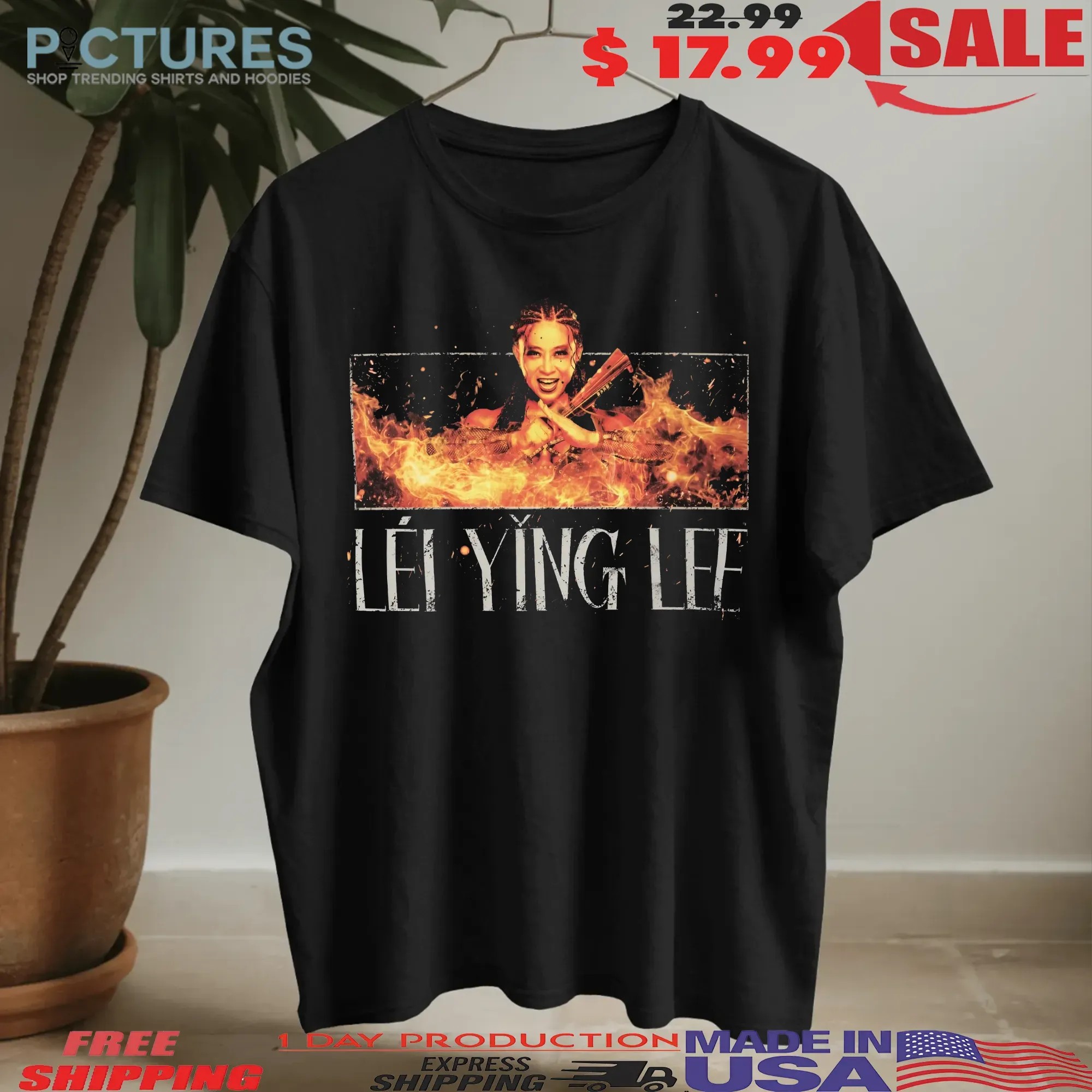 Lei Ying Lee Fire T Shirt
