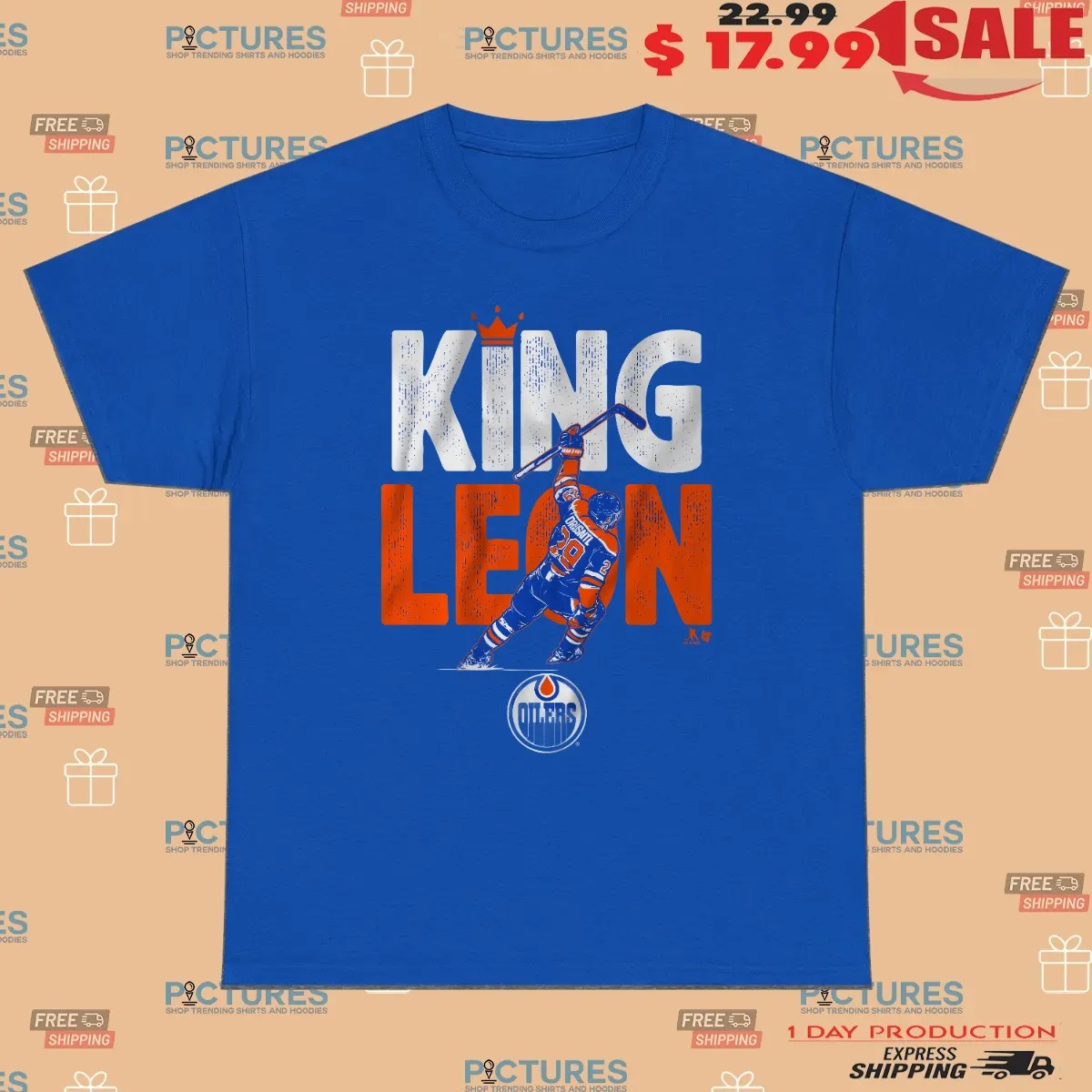 Leon Draisaitl Edmonton Oilers Hockey King Leon T Shirt