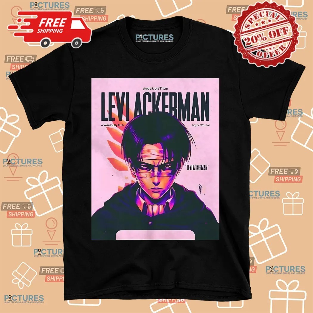 Levi Ackerman Attack On Titan Poster Shirt