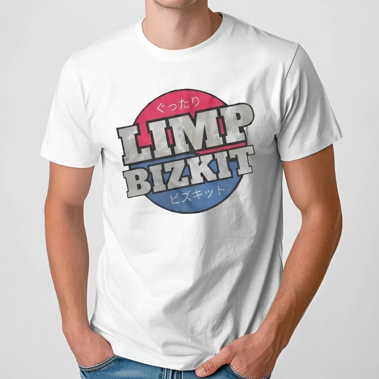 Limp Bizkit Japanese Logo Parody T Shirt