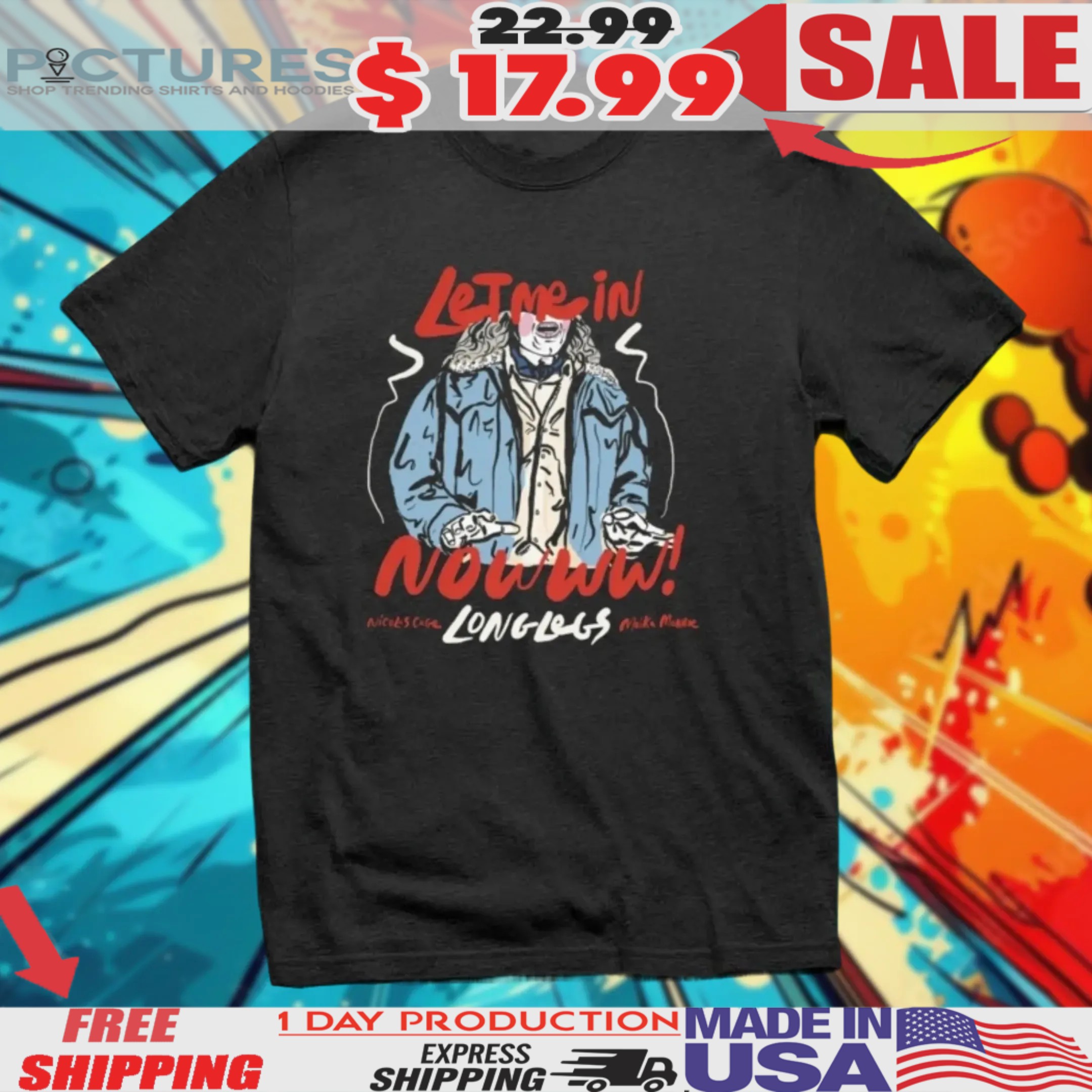 Longlegs Let Me In Now Shirt