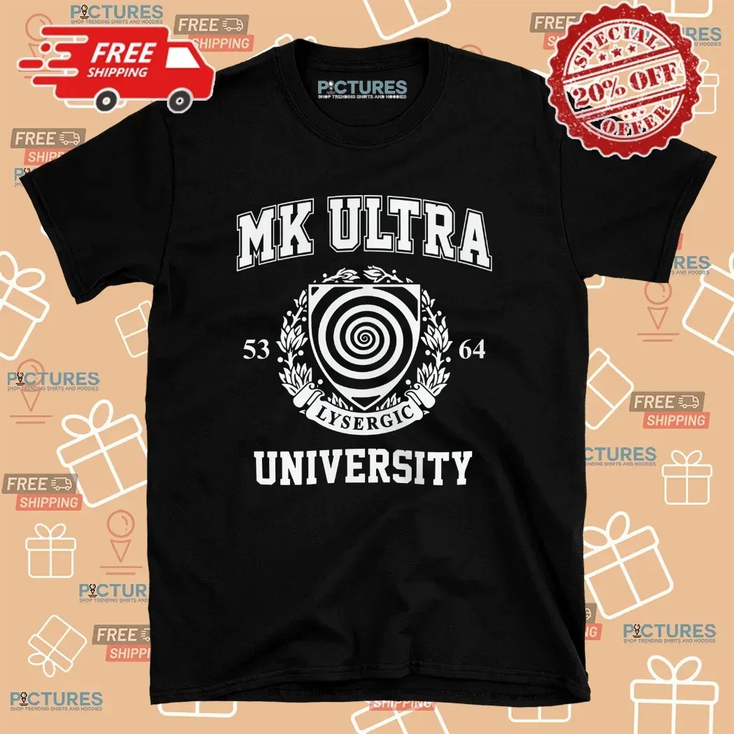 MK Ultra University Lysergic T Shirt
