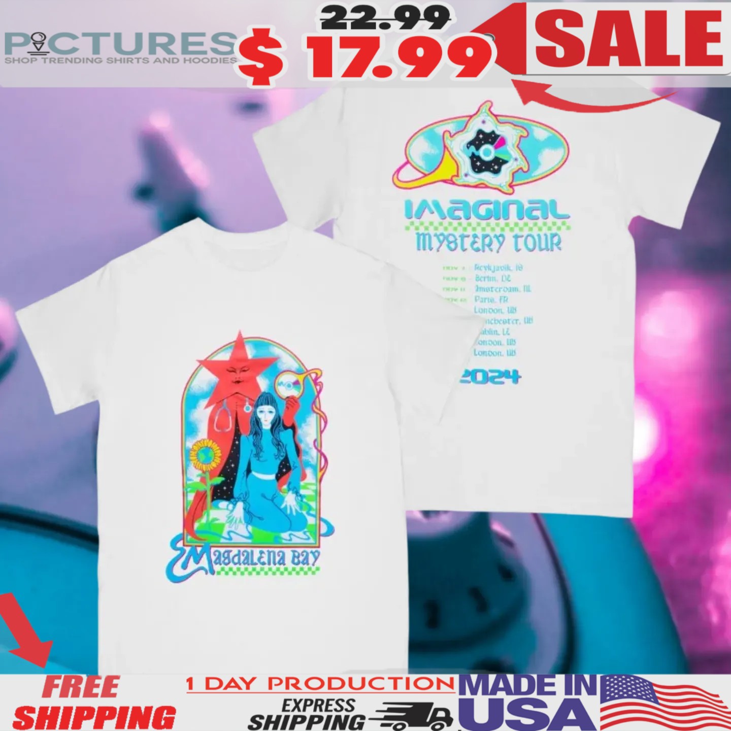 Magdalena Bay Imaginal Mystery Tour Shirt