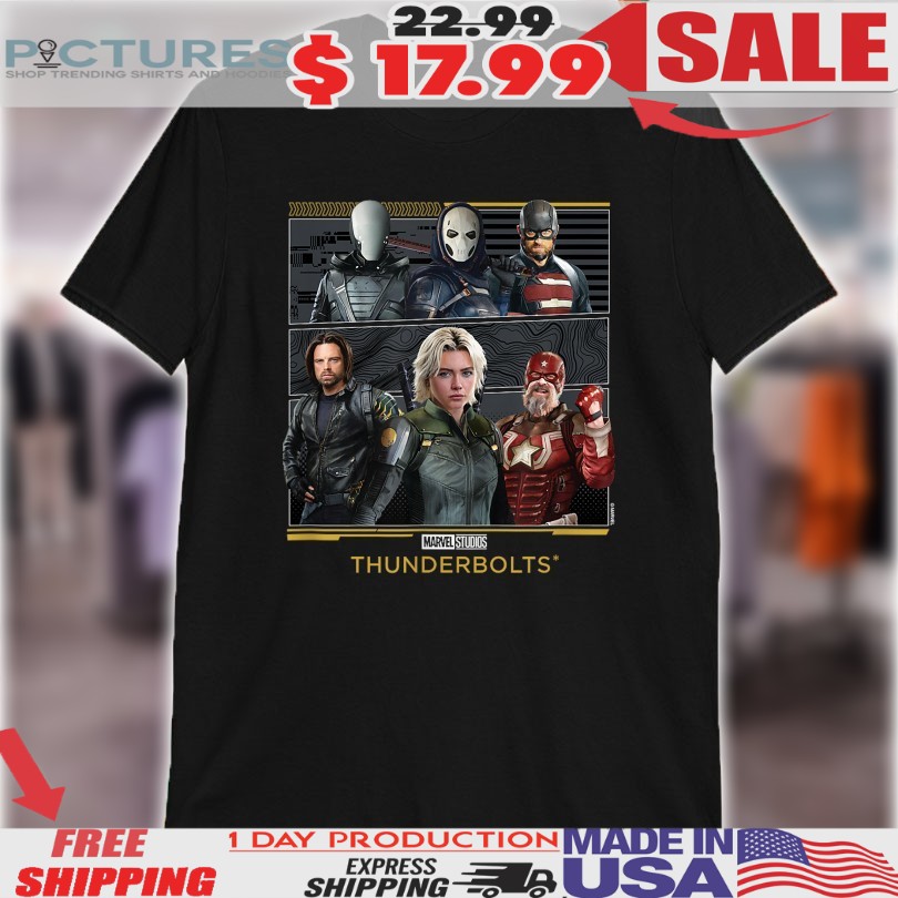 Marvel Studios Thunderbolts Character Grid Shirt
