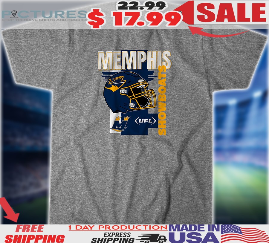 Memphis Showboats Helmet Frame 2025 Shirt