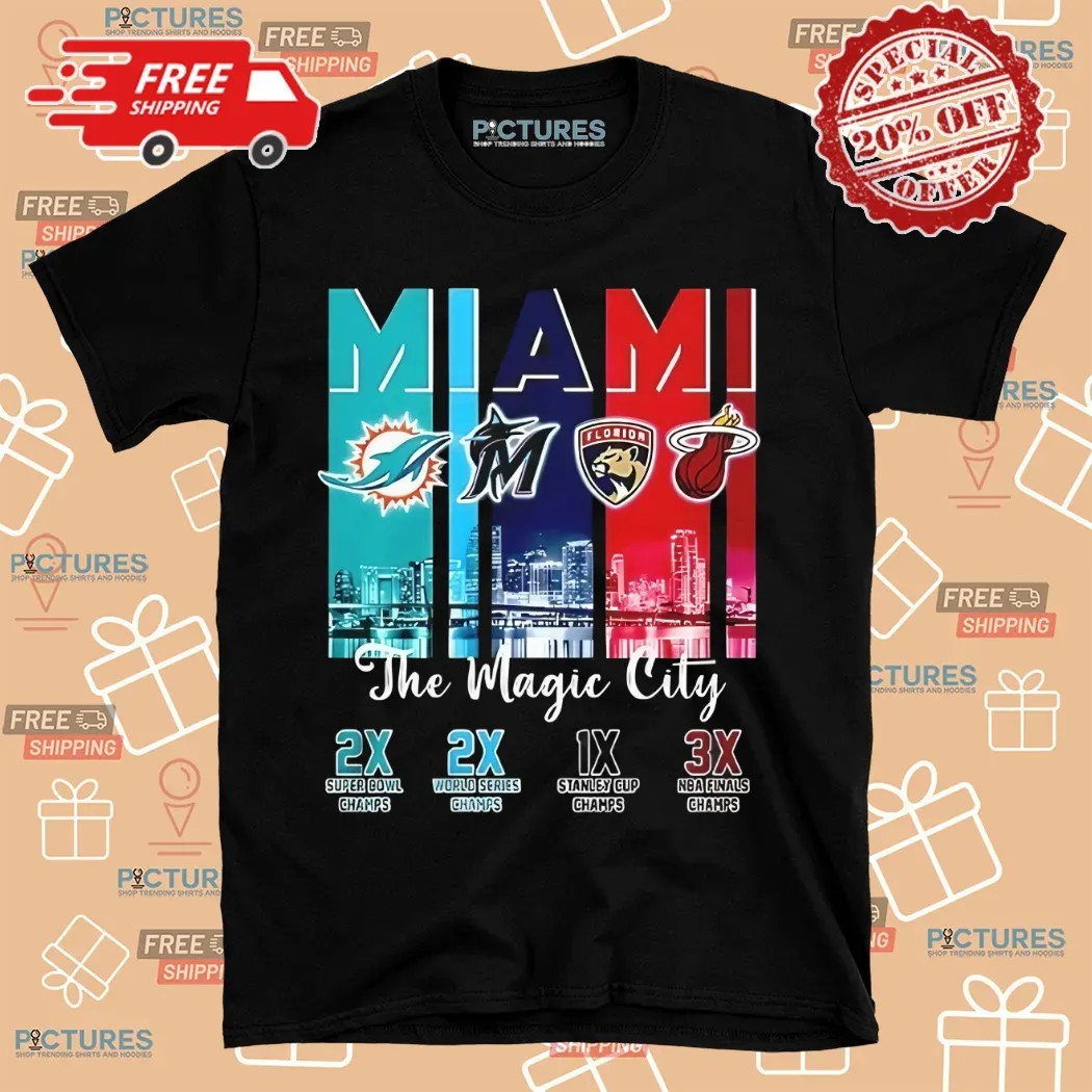 Miami The Magic City Champions Shirt