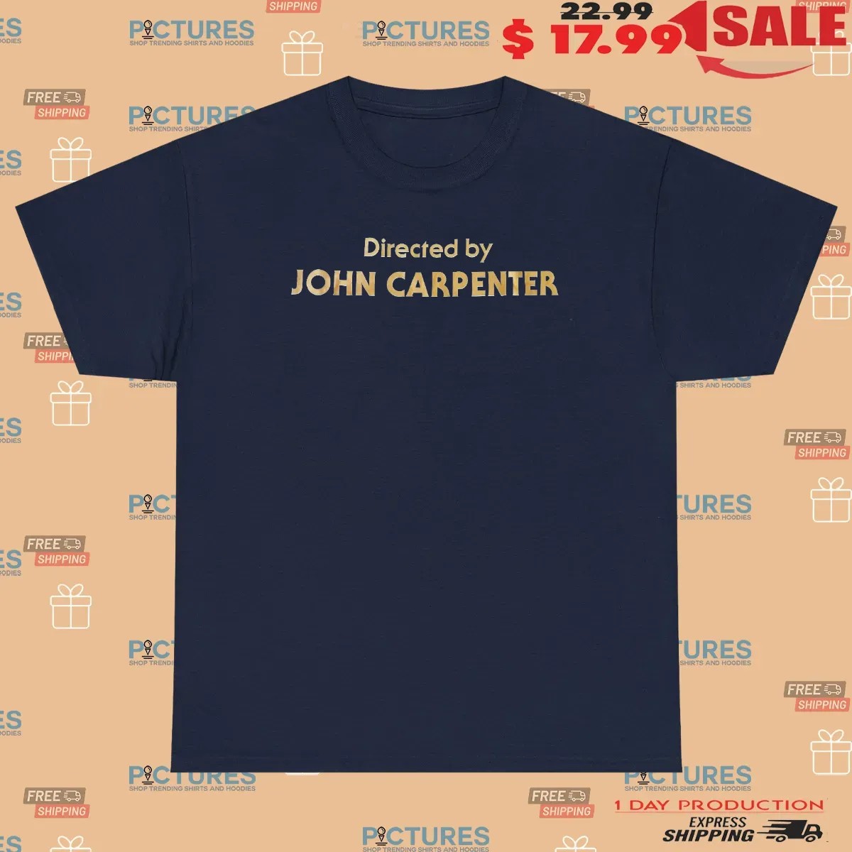 Michael Myers Directed By John Carpenter Halloween T Shirt