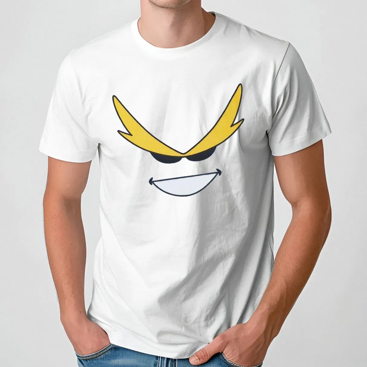 Midoriya All Might Non-no Face T Shirt