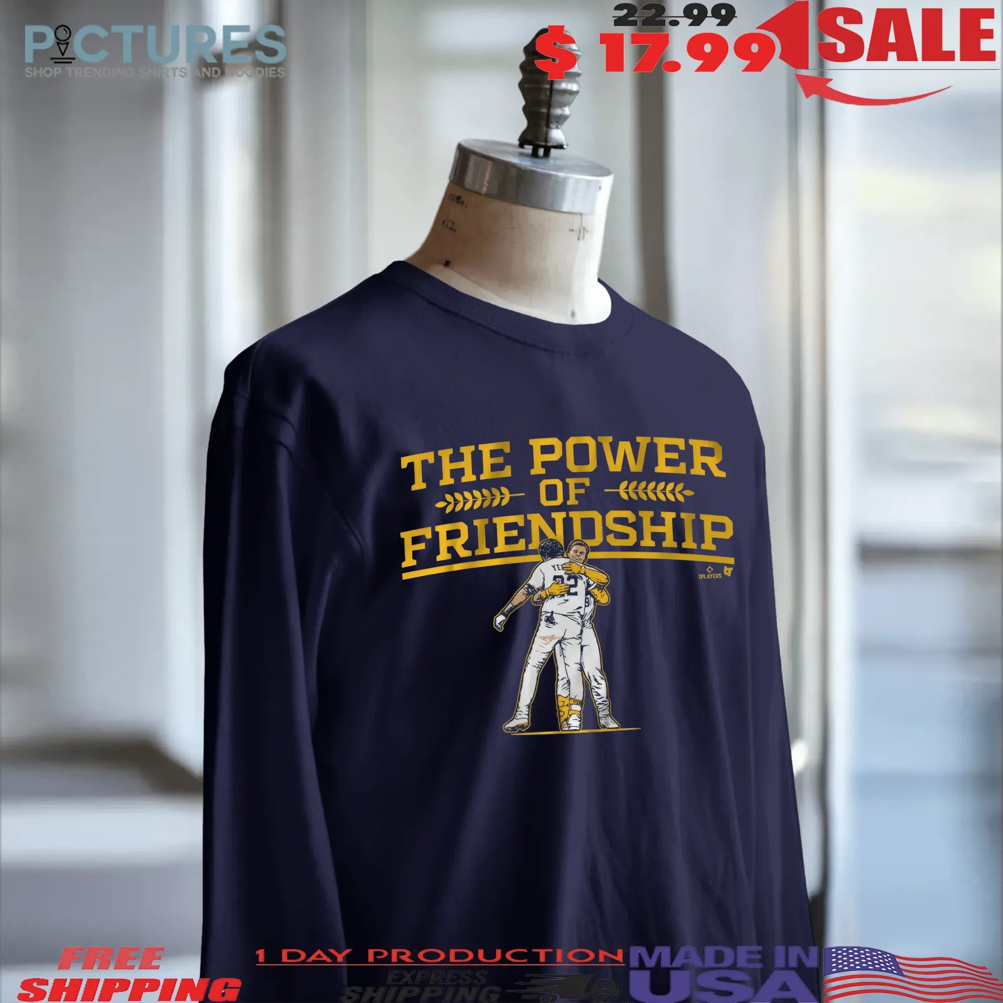 Milwaukee Baseball The Power of Friendship T Shirt