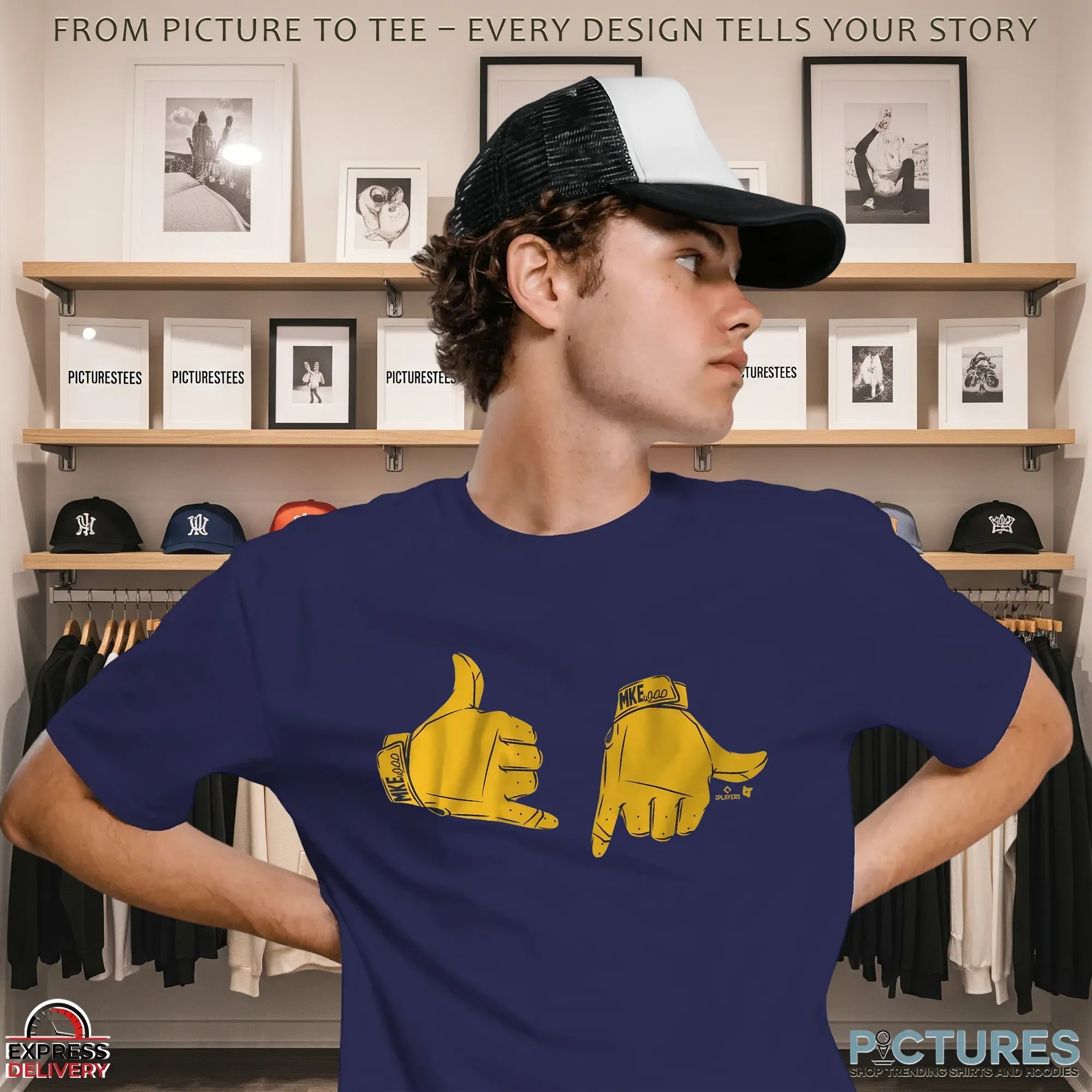 Milwaukee Brewers Call Ended Hands Sign T Shirt
