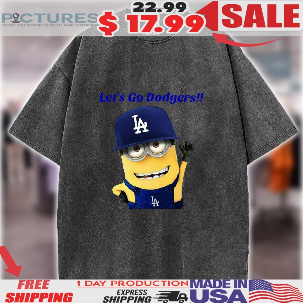 Minion LA Let’s Go Dodgers Shirt