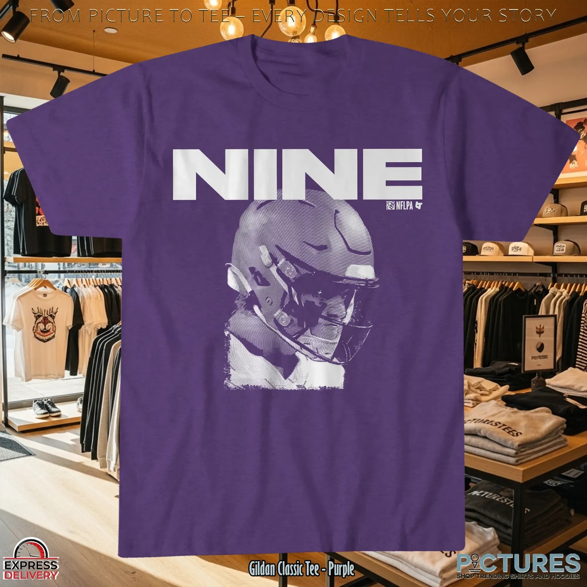 Minnesota Vikings QB J J McCarthy Nine T Shirt
