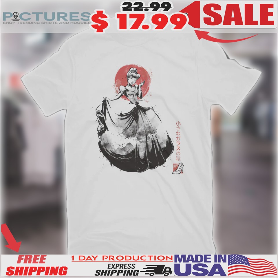 Moonlit Maiden Sumi-e Shirt