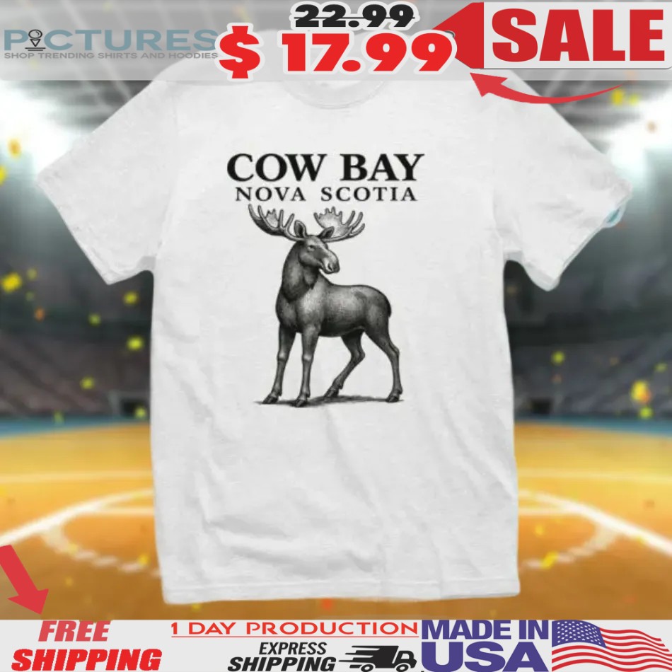 Moose Cow Bay Nova Scotia Shirt