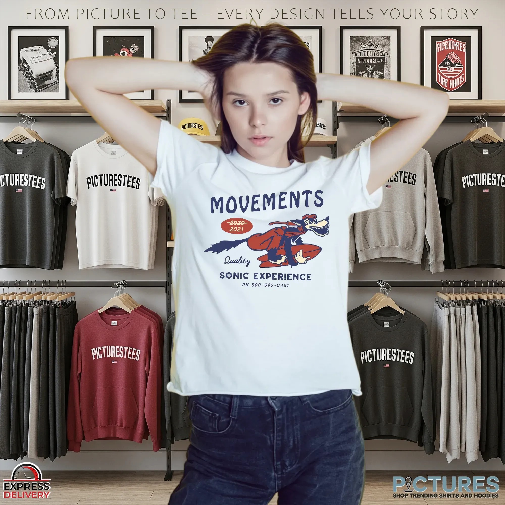 Movements Sonic Experience Wolf 2021 T Shirt 9 Movements Sonic Experience Wolf 2021 T Shirt