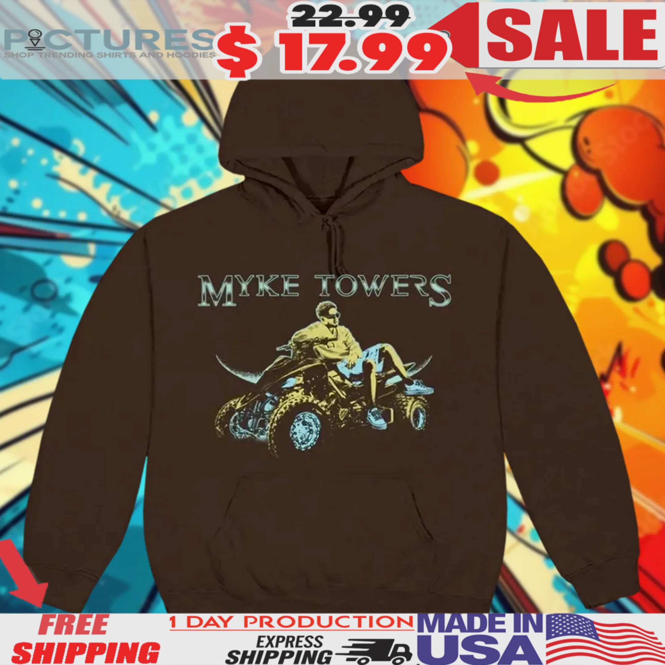 Myke Towers Vive La Tuya… No La Mia Shirt