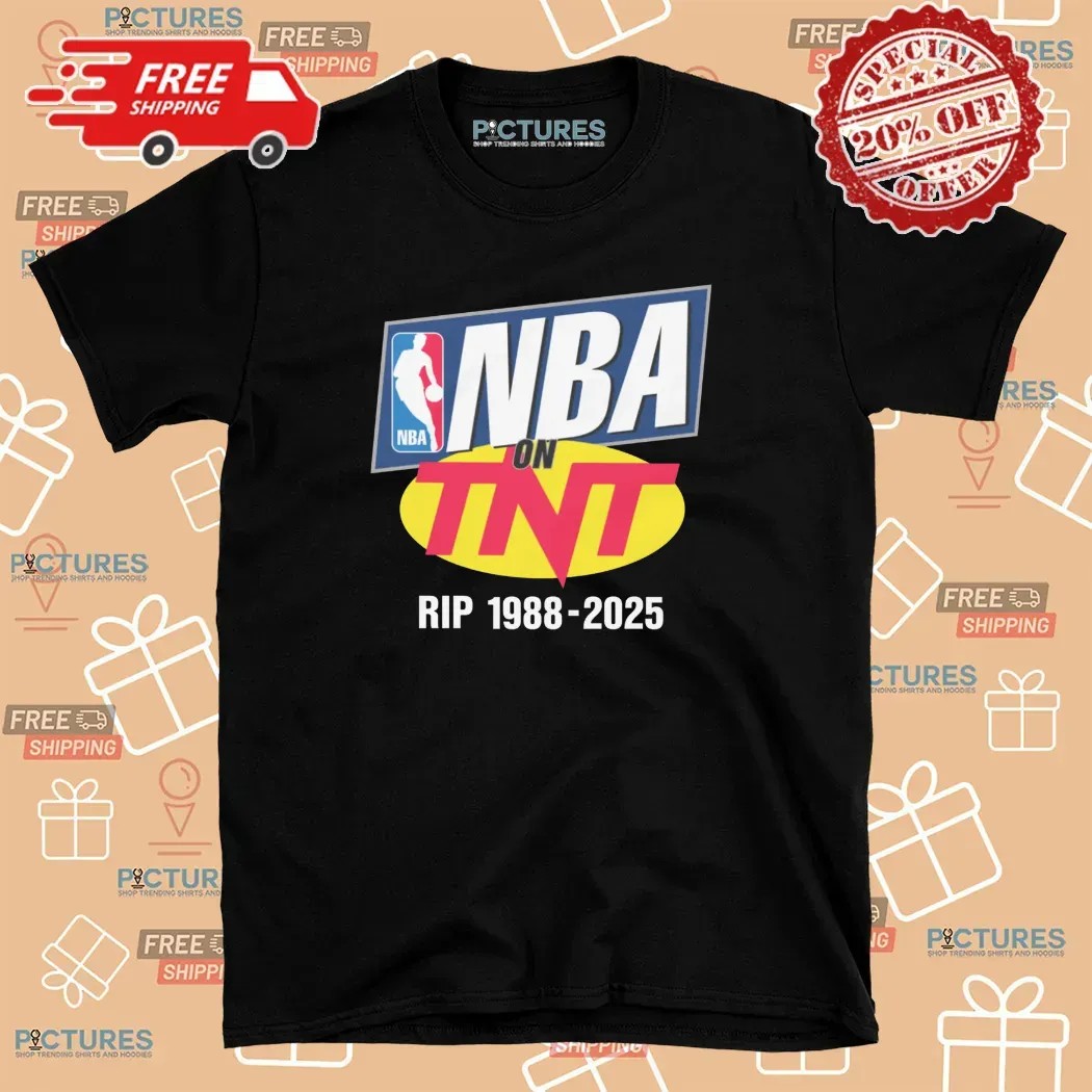 NBA On TNT RIP 1988 2025 T Shirt
