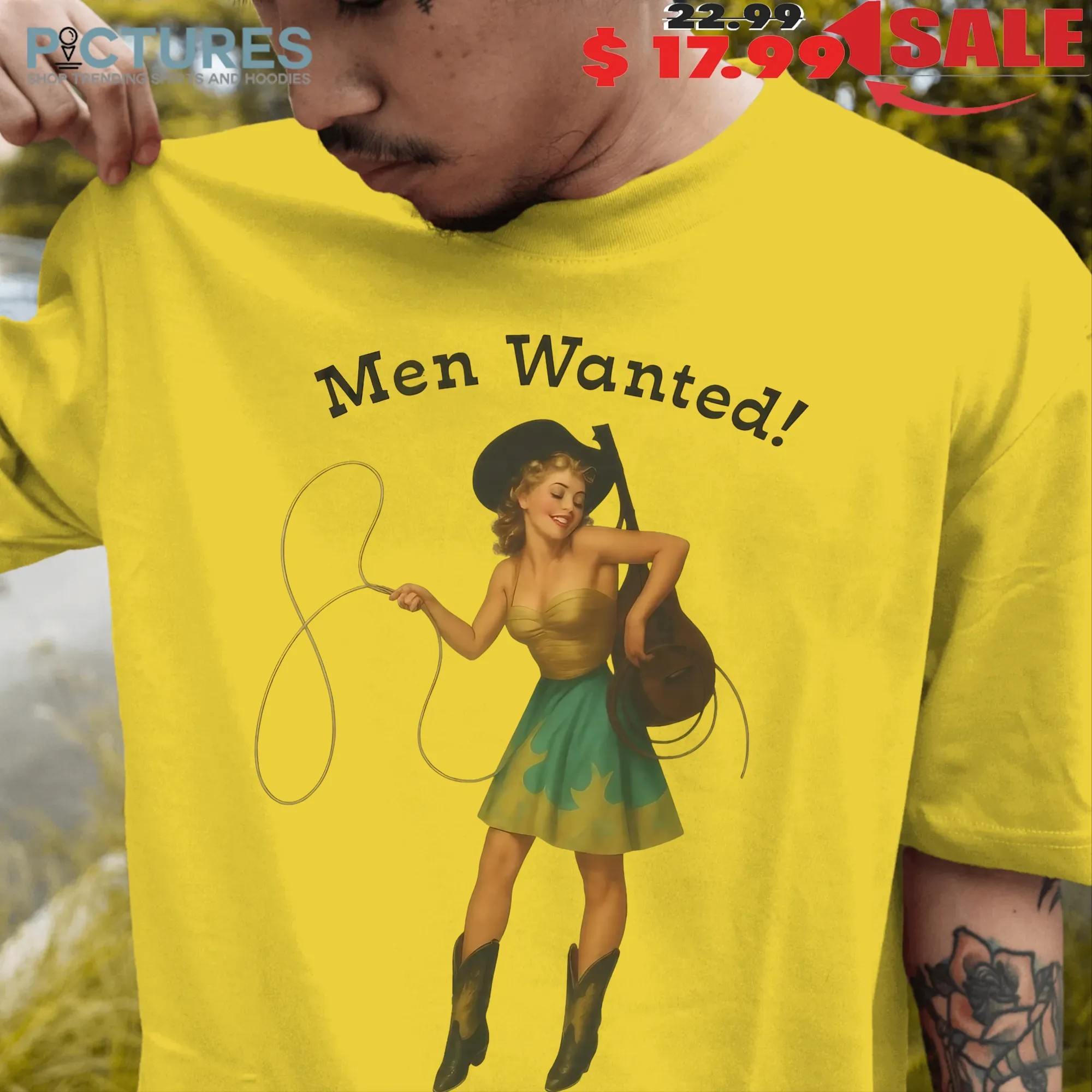 Nardwuar vs Sabrina Carpenter Men Wanted T Shirt