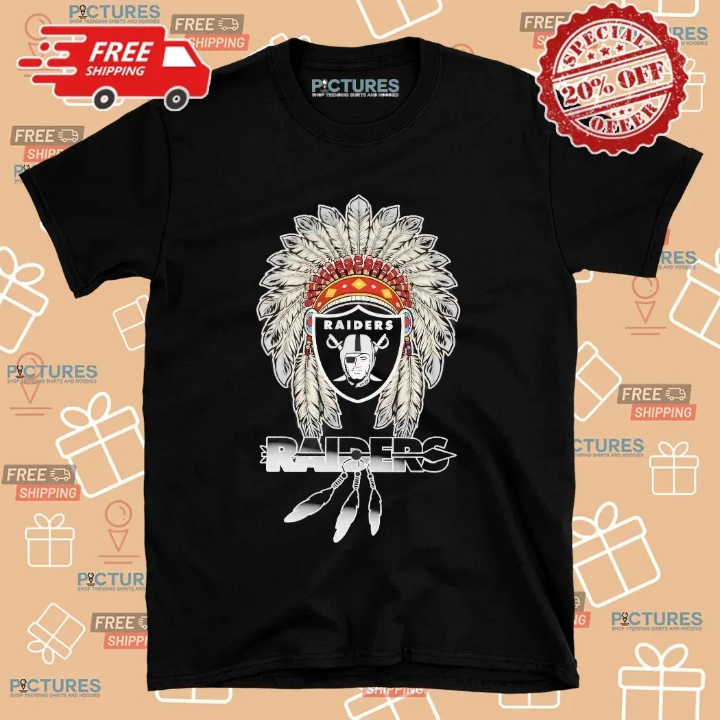 Nation Blood In My Veins Las Vegas Raiders Football In My Heart T Shirt