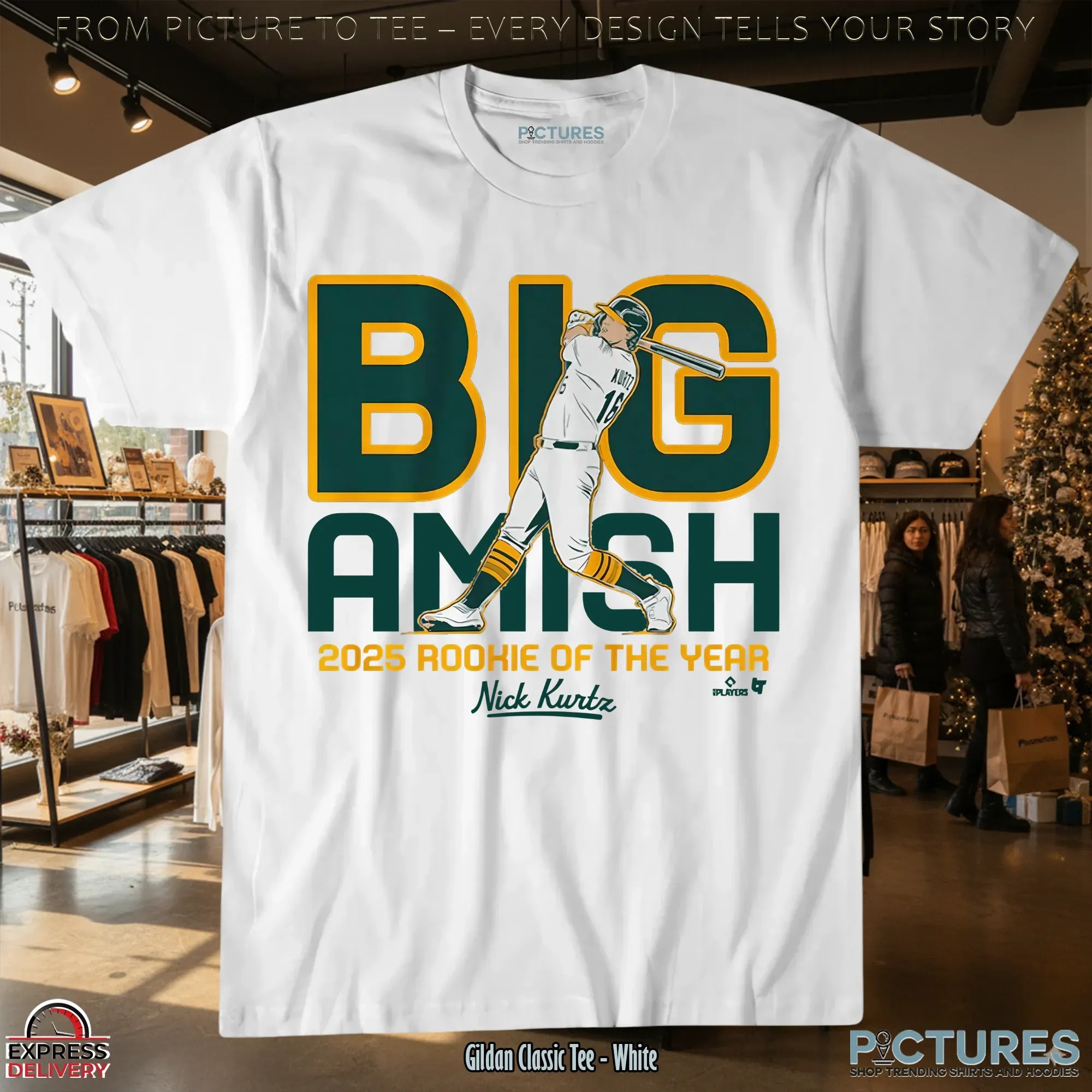 Nicholas Jeffrey Kurtz Big Amish 2025 Rookie Of The Year T Shirt 12 Nicholas Jeffrey Kurtz Big Amish 2025 Rookie Of The Year T Shirt