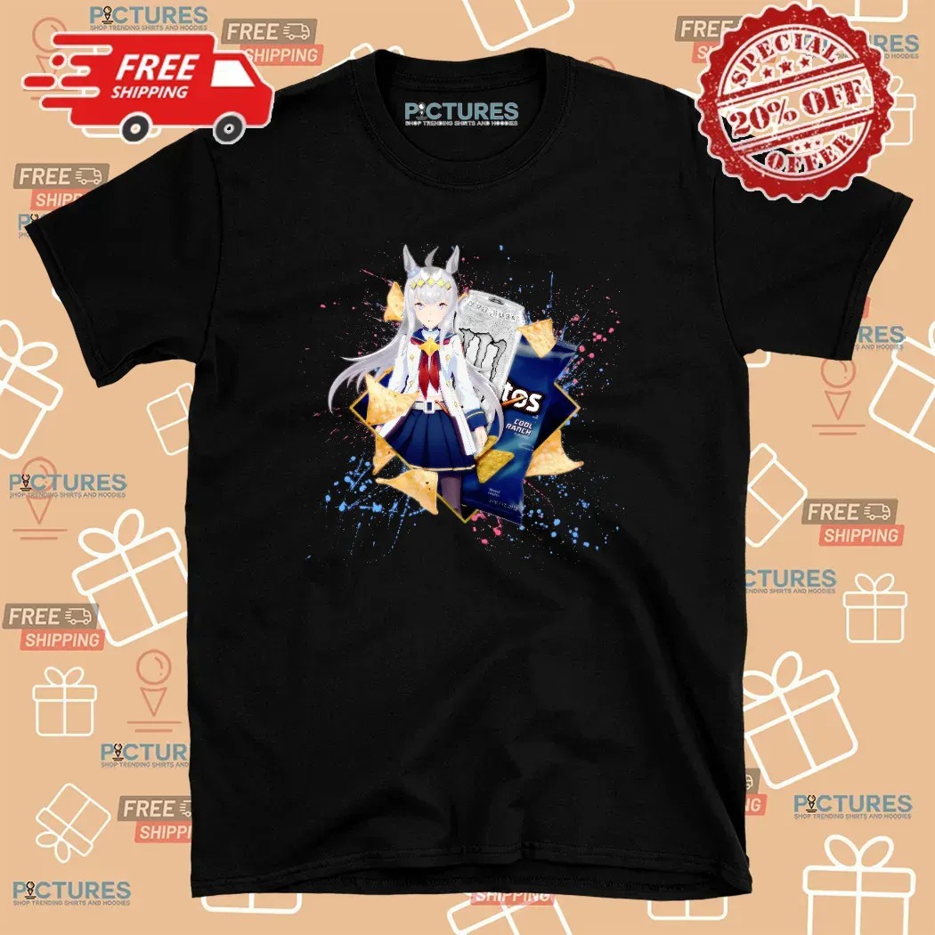 Oguri Cap Uma Musume Pretty Derby Monster Energy Zero Sugar Doritos Cool Ranch Flavored Tortilla Chips Mashup T Shirt 7 Oguri Cap Uma Musume Pretty Derby Monster Energy Zero Sugar Doritos Cool Ranch Flavored Tortilla Chips Mashup T Shirt