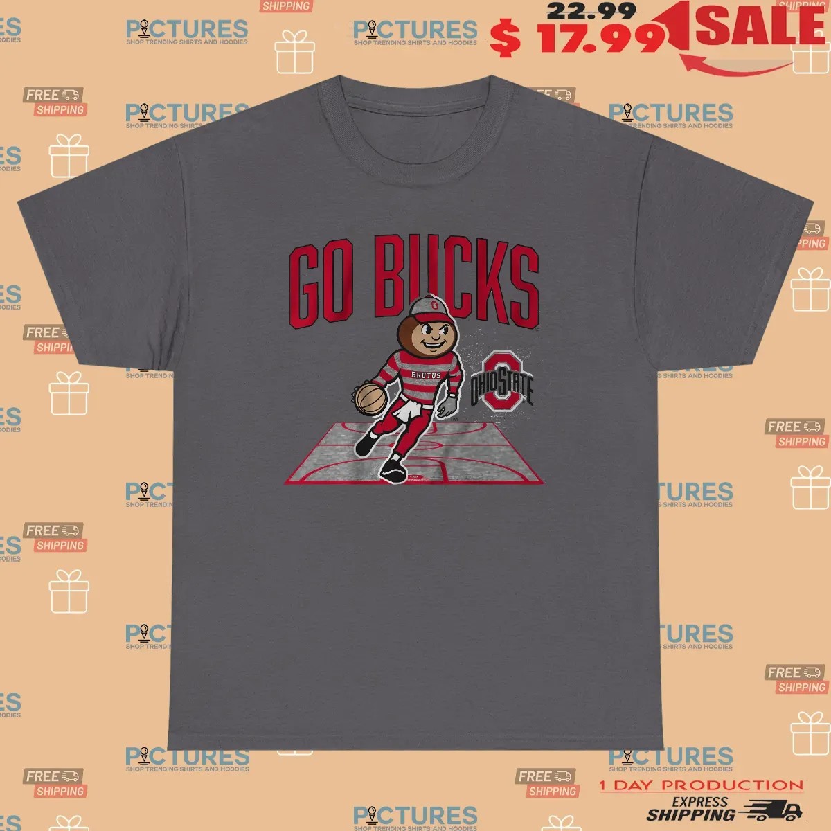 Ohio State Basketball Mascot Court 2025 T Shirt