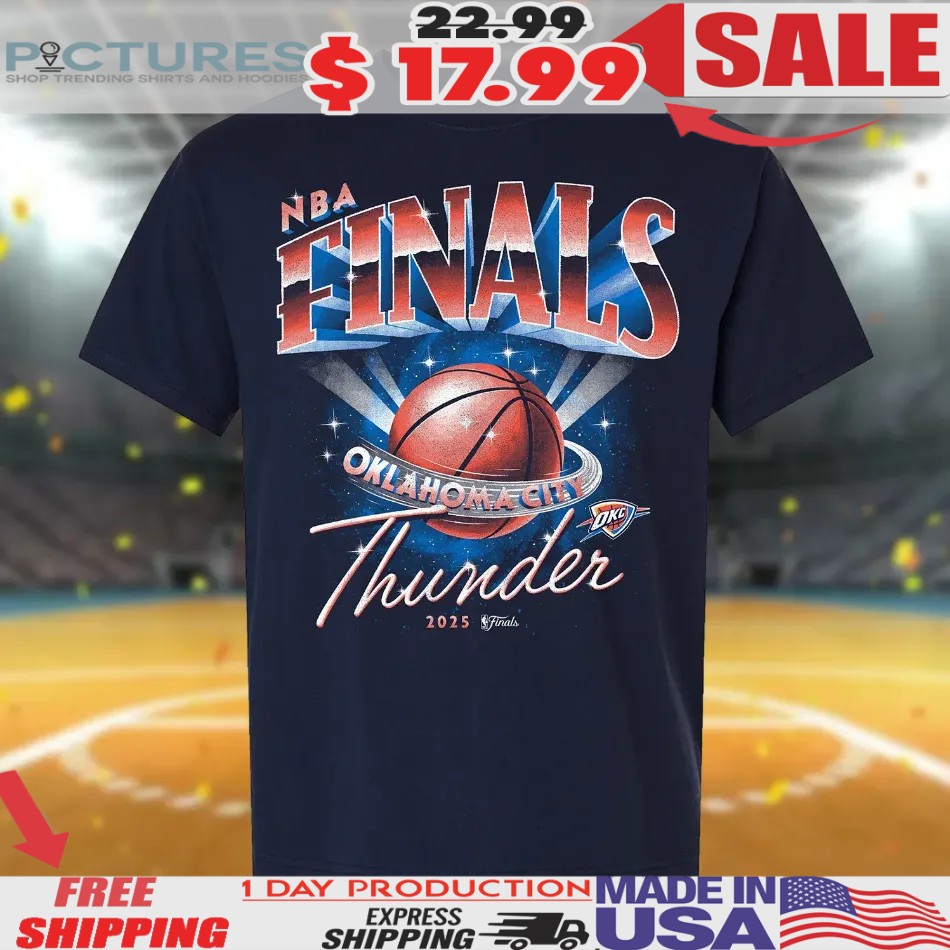 Oklahoma City Thunder 2025 NBA Finals Space T Shirt