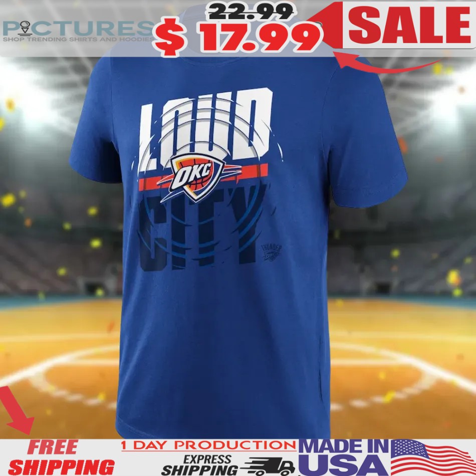 Oklahoma City Thunder Iconic Hometown Graphic T Shirt