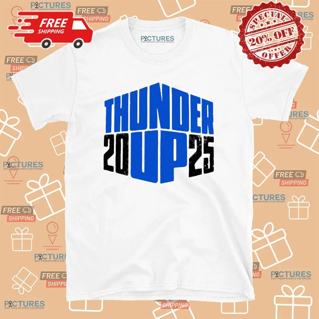 Oklahoma City Thunder Up Playoffs 2025 Game 7 T Shirt