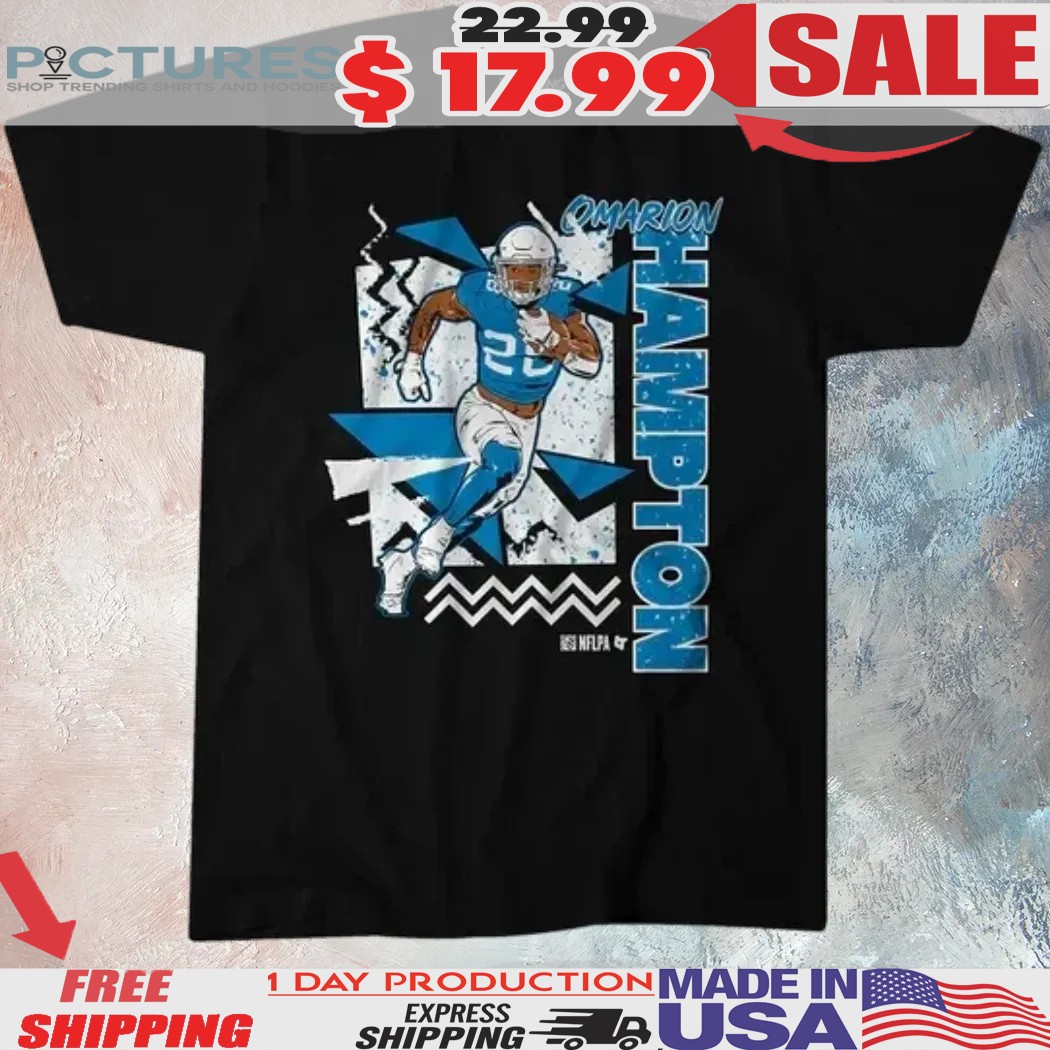 Omarion Hampton Los Angeles Chargers 90s Style Shirt 2 Omarion Hampton Los Angeles Chargers 90s Style Shirt