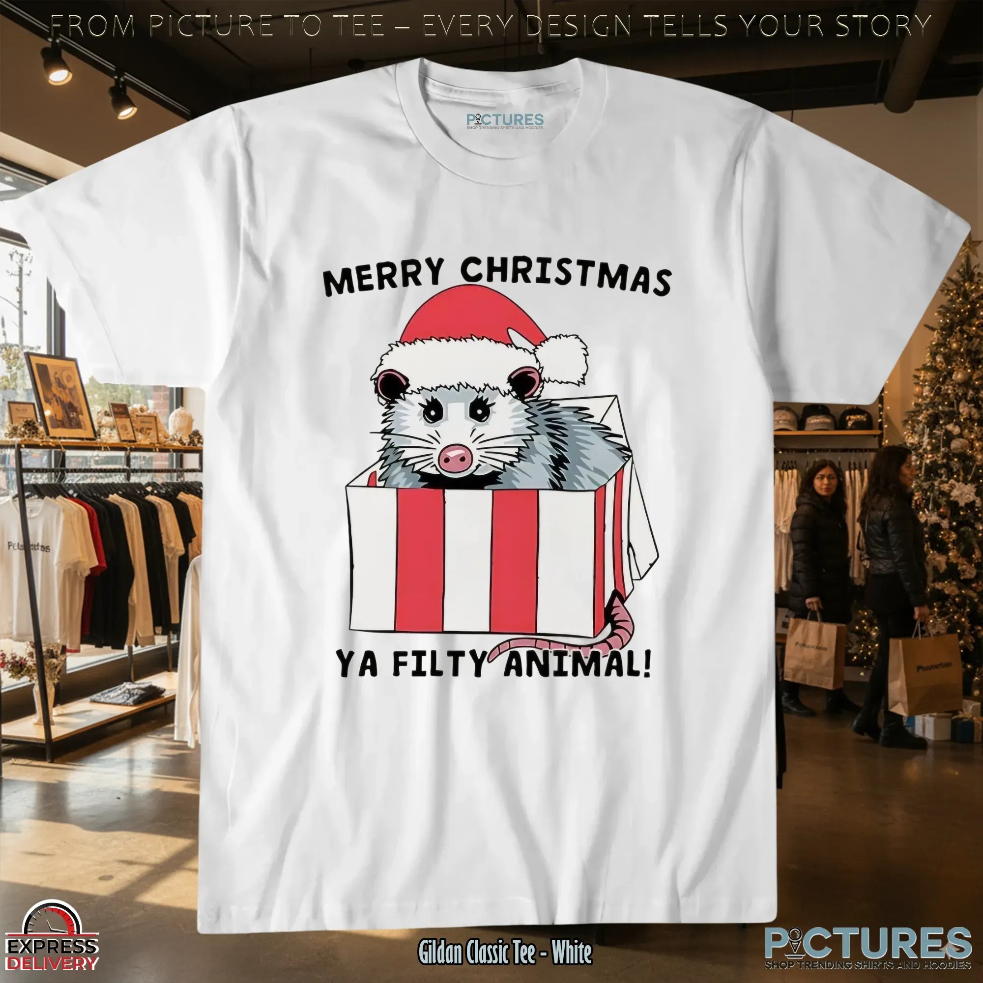 Opossum Merry Christmas Ya Filthy Animal T Shirt 9 Opossum Merry Christmas Ya Filthy Animal T Shirt