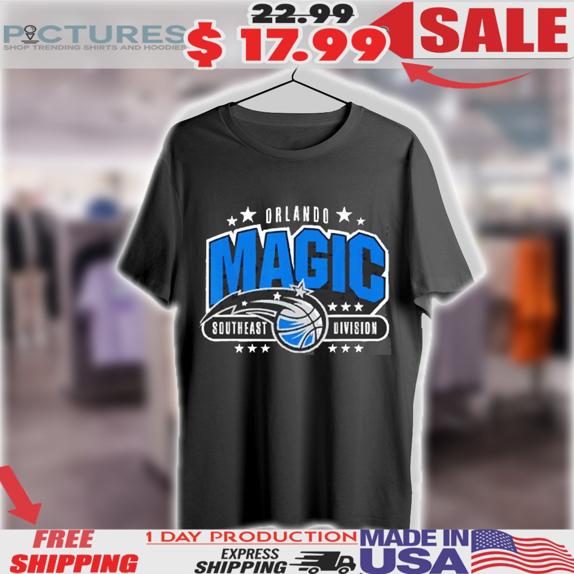 Orlando Magic 2025 Southeast Division Champions Shirt