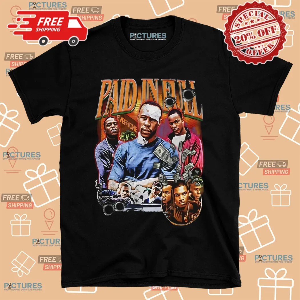 Paid In Full Movie Vintage Bootleg Shirt