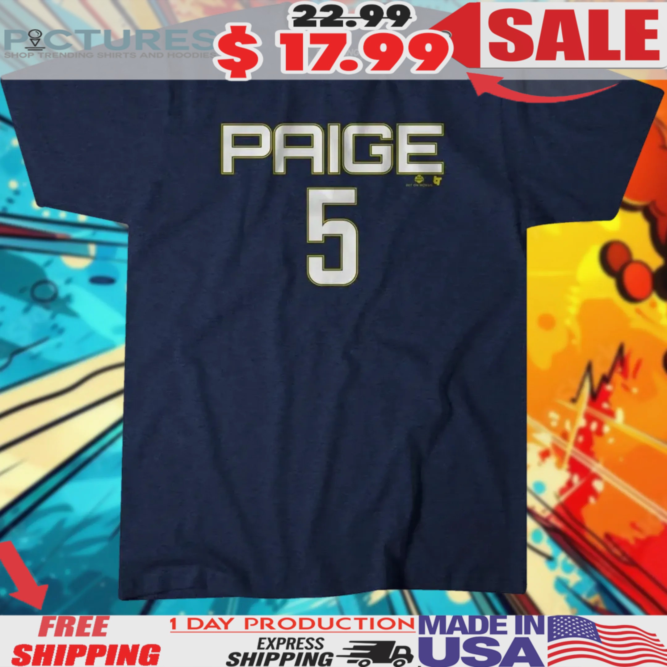 Paige Bueckers DAL 5 Shirt